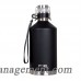 CTGBrands Stainless Steel Beer 64 oz. Growler with Leather Strap DFIF1061